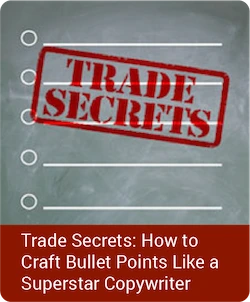 The secret to writing successful bullet points