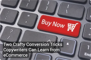 A copywriter can take inspiration from eCommerce An eCommerce Buy Now button on a keyboard