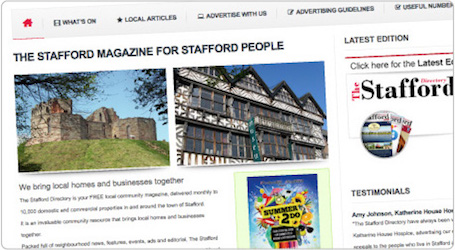 The Stafford Directory Screenshot